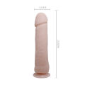 Фалоімітатор значного розміру на присосці The Big Penis String Stimulation, 26 см