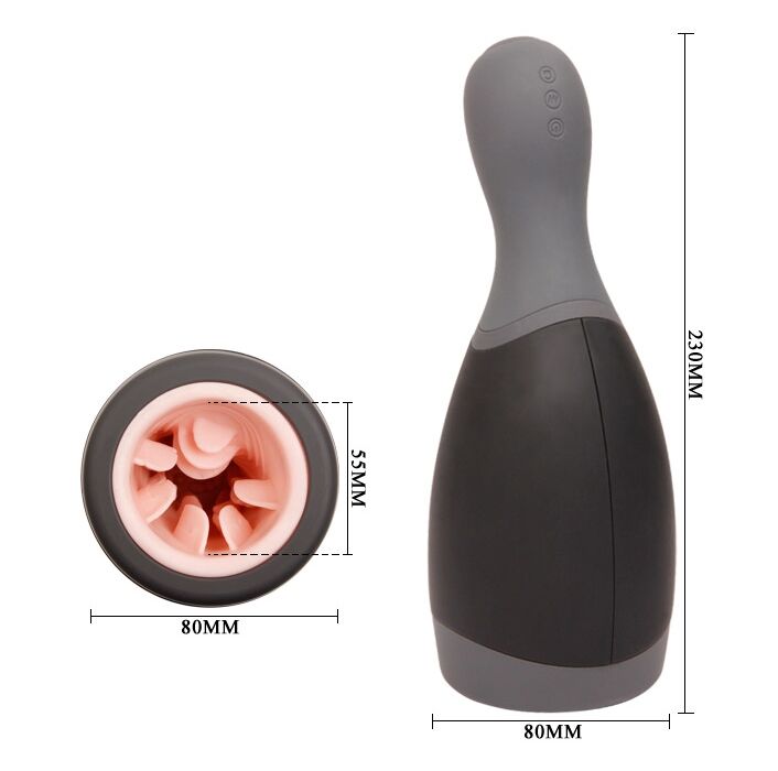 Мастурбатор с вибрацией Pretty Love - Deep Pleasure for Men, BM-00900T43