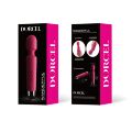 Минивибромассажер Dorcel Wand Wanderful Magenta мощный, водонепроницаемый