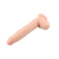 Фаллоимитатор с яичками на присоске Chisa Ballsy super cock, бежевый