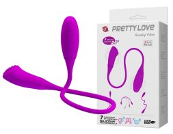 Гибкий двусторонний вибратор PRETTY LOVE - Snaky Vibe, BI-014327-2