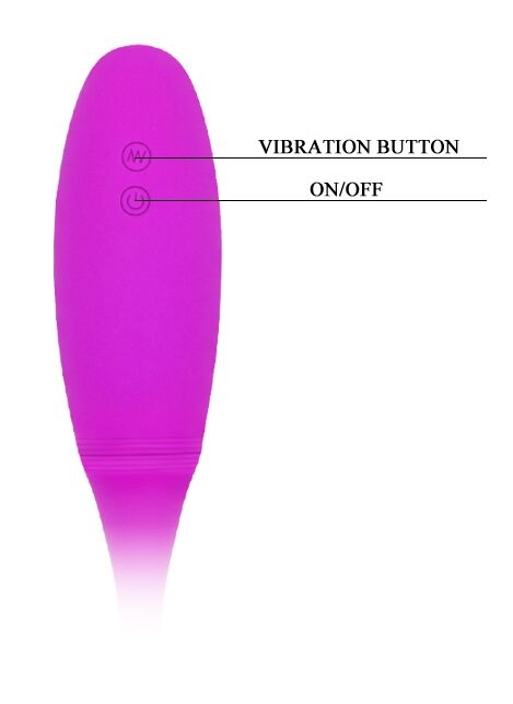 Гибкий двусторонний вибратор PRETTY LOVE - Snaky Vibe, BI-014327-2