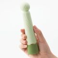 Вибратор для точки G Iroha Rin+ Tenga, медицинский силикон, салатовый