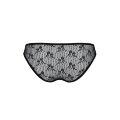 Трусики-сліпи з мереживною сіточкою Passion DINA THONG S/M, black