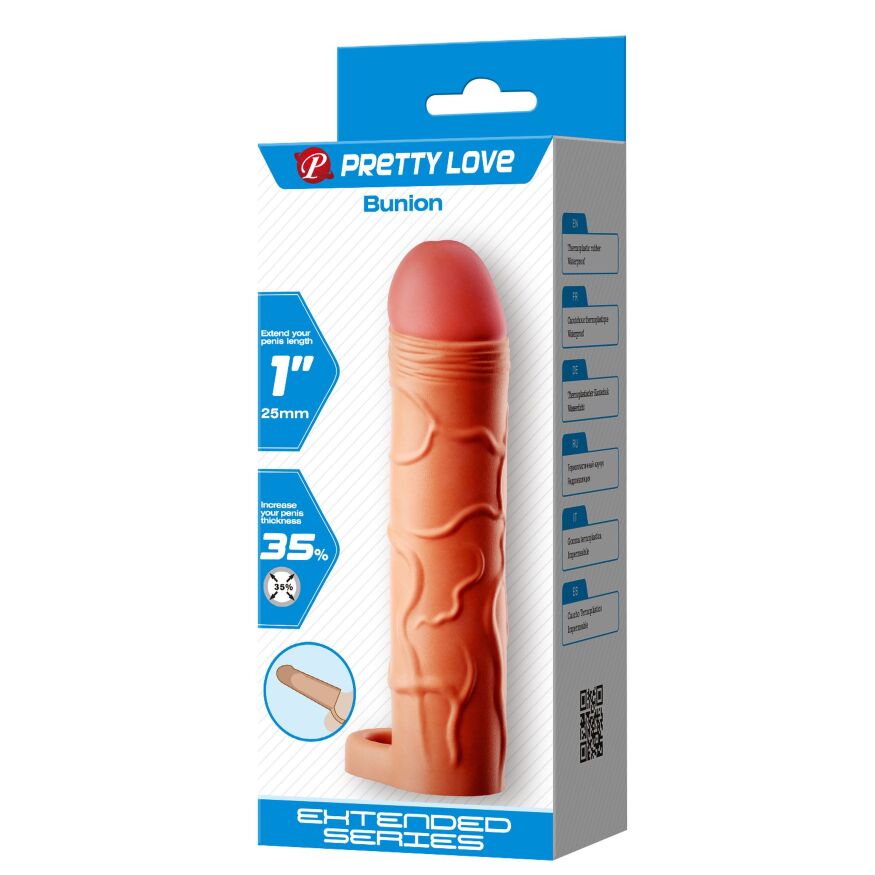 Насадка презерватив Pretty Love -  Bunion 1"( 25 mm)