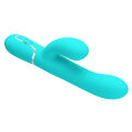 Вібромасажер із поступальним рухом серії Pretty Love - Mariana Twinkled Green 7 vibration functions 4 rolling functions