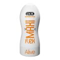 Мастурбатор вагина Alive Maxi Flex Generic Experience бежевый в белой колбе