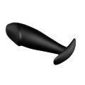 Анальна пробка силіконова Pretty Love Special Anal Stimulation, чорна, 10 х 3 см