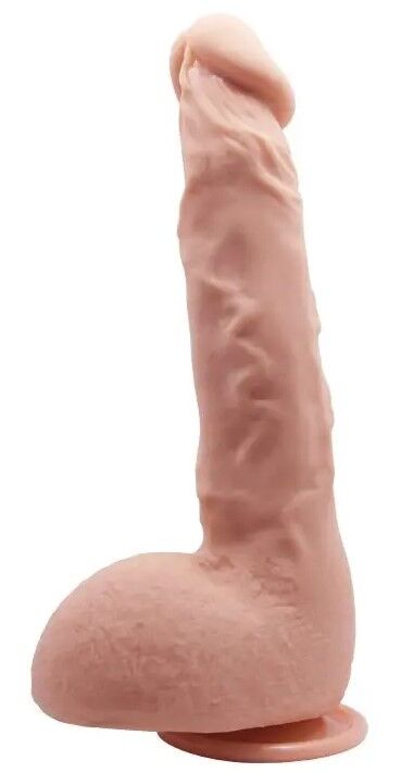 Фалоімітатор на присоці Baile Beautiful JASON 9,4'' Flesh