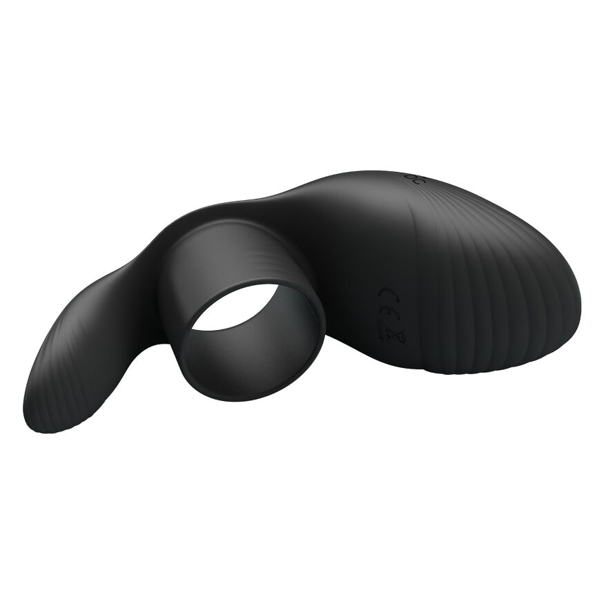 Вібро-кільце Pretty Love - Vibration Penis Sleeve Black 7 vibration functions, BI-210198