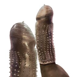 Закрита насадка на член "Spikes hat", D40, L105