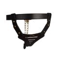 Пояс верности Lockink Sevanda Beg &amp; Ask Chastity Pants с поводком и анальной пробкой, L
