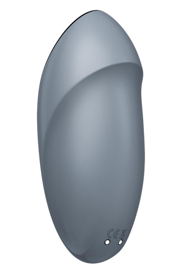 Вибратор для клитора Satisfyer Tap &amp; Climax 1 c вибрацией и постукиванием, серый