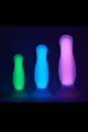 Светящаяся анальная пробка Dream Toys RADIANT SOFT SILICONE GLOW IN THE DARK PLUG LARGE PINK