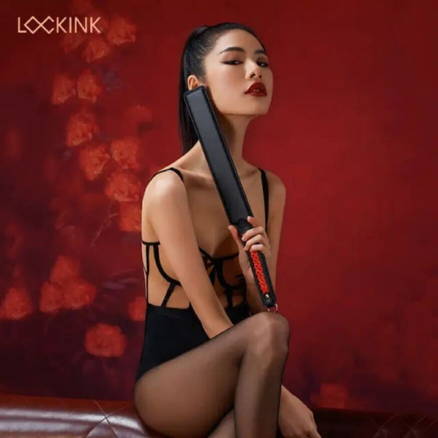 Паддл чорно-червоний плетіння Lockink