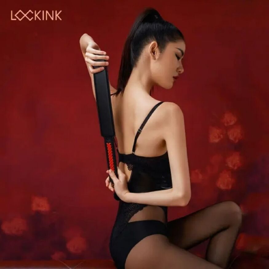 Паддл чорно-червоний плетіння Lockink