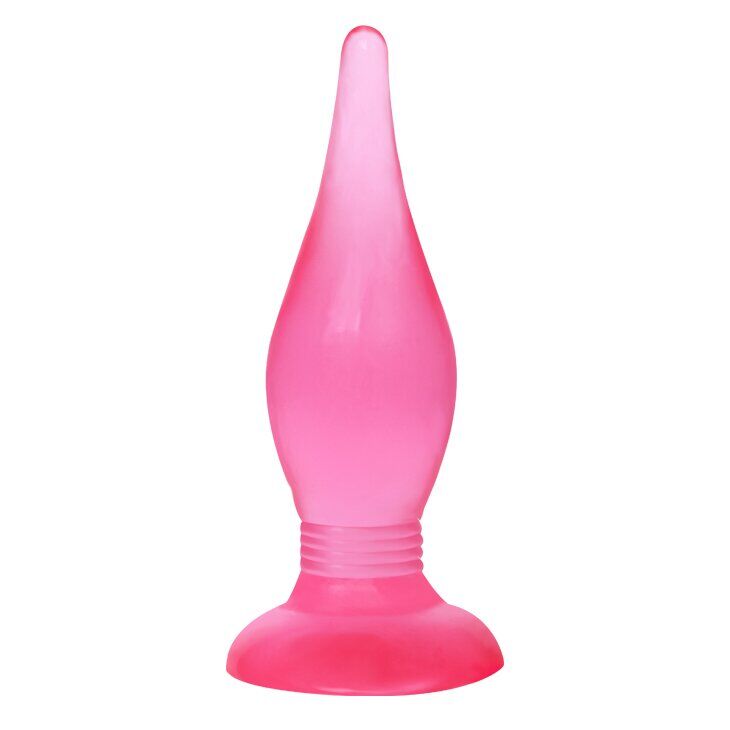 Анальная пробка на присоске Butt plug, BI-017006 Pink