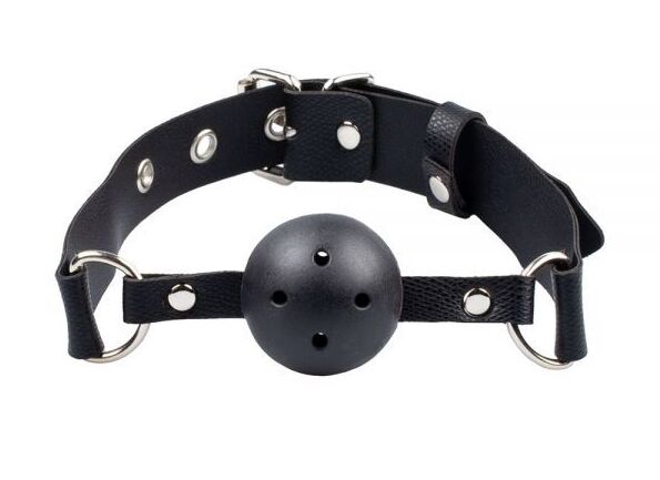 Кляп Hermes ball gag plastic Black