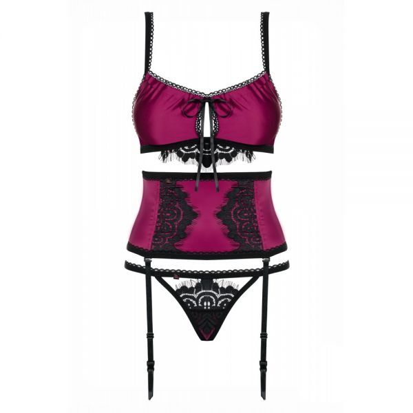 Комплект Obsessive 861-SEG-5 3 pcs set S/M