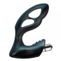 Масажер простати розмір М, XPANDER X4+ rechargeable PowerRocket, чорний, 10.5 см