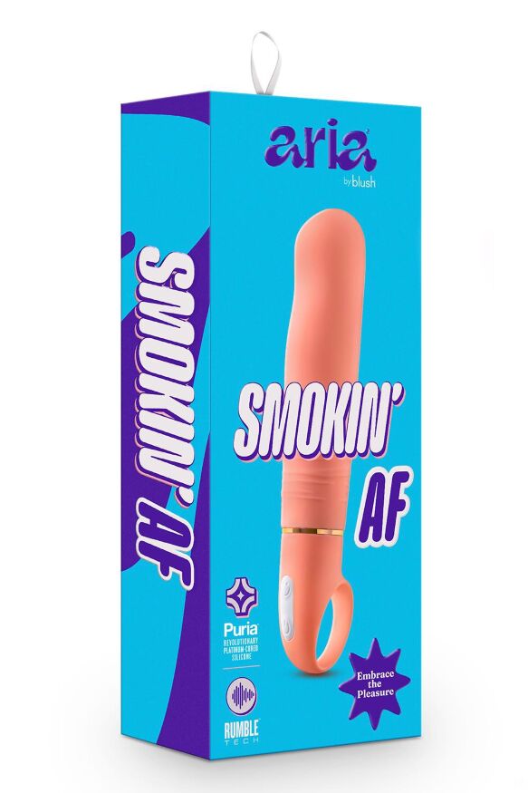Вибратор для точки G Blush Aria Smokin AF коралловый