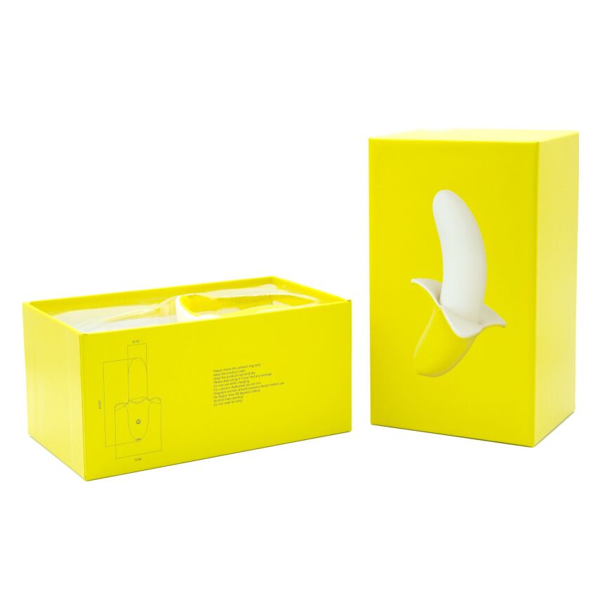 Вибратор банан Banana Bliss Mini Silicone Vibrator