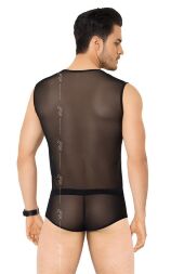 Комплект білизни - Shirt and Shorts 4605, black - M/L