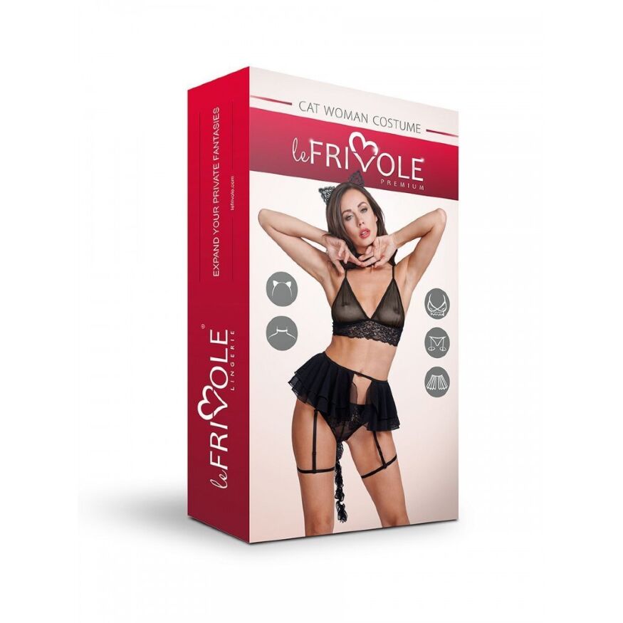Костюм игровой Секcи кошечка LeFrivole 5 предметов SM