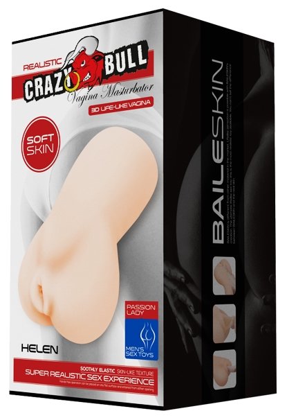 Мастурбатор-вагина Crazy Bull - Helen Realistic Vagina, BM-009147