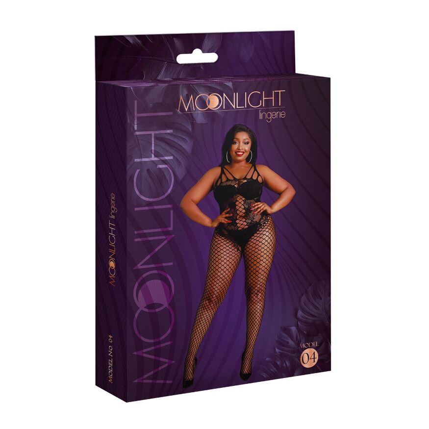 Боди-комбинезон Moonlight Plus Model 04 Black