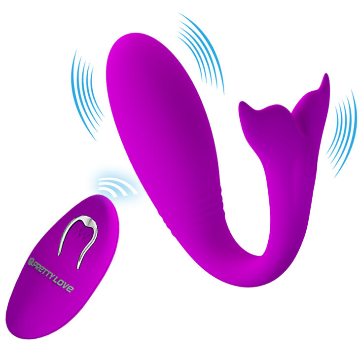Вібростимулятор для пар - Pretty Love Jordyn Stimulator Purple