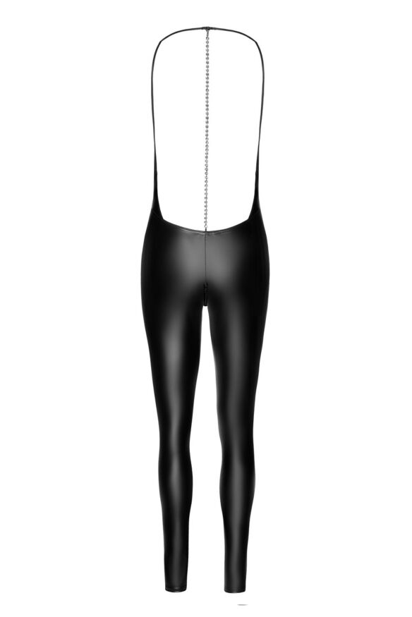 Комбинезон Noir Handmade F306 Mirage, L, под латекс, с доступом, открытая спина, съемный декор