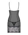 Сорочка Obsessive Alluria chemise &amp; thong L/XL