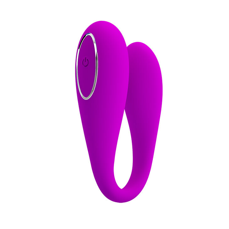 Інноваційний вібратор для пар- Pretty Love August Stimulator Purple (App)