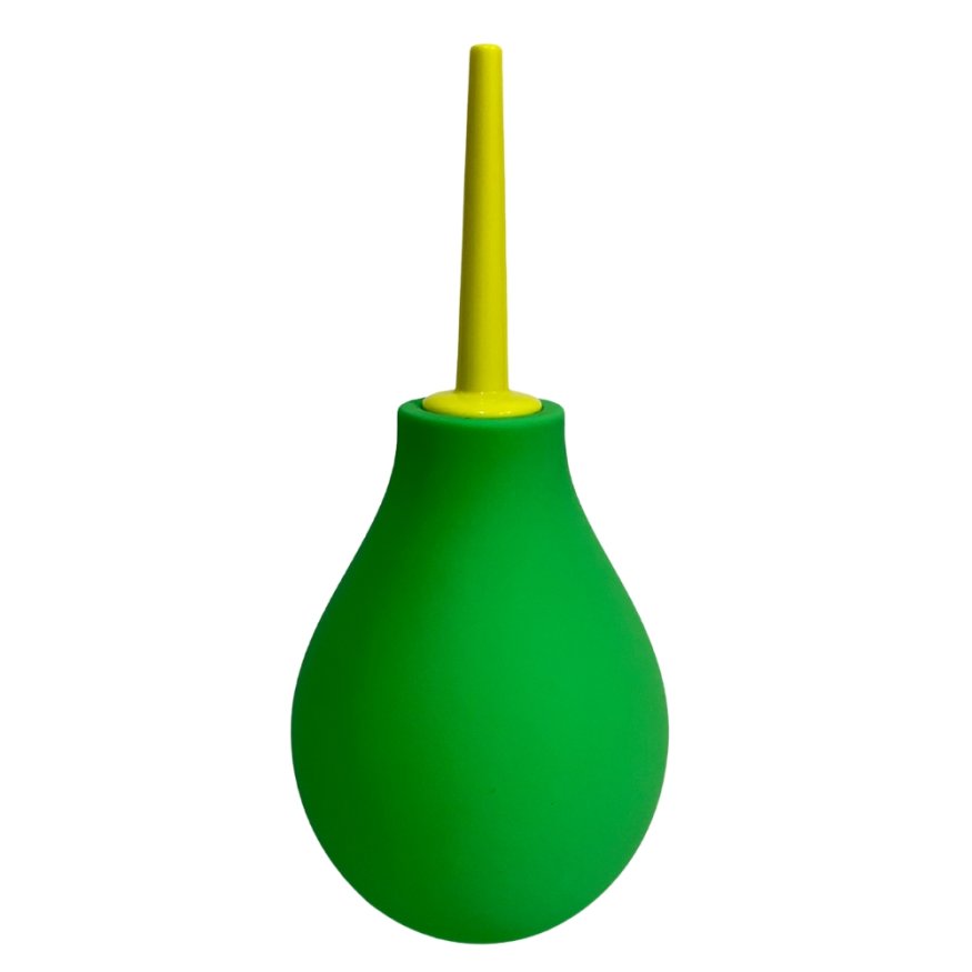 Анальный душ UNIVIBE Green and Yellow зелено-желтый