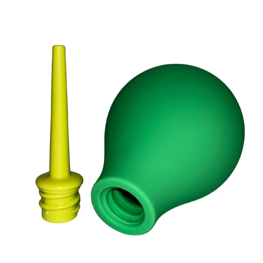 Анальный душ UNIVIBE Green and Yellow зелено-желтый