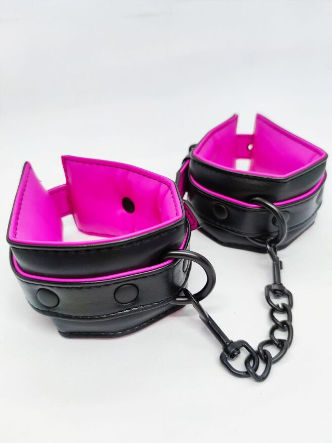 Наручинки и оковы DS Fetish Kit of handcuffs and ankles