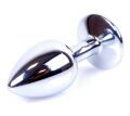 Анальная пробка Boss Series - Jewellery Silver PLUG Clear S, BS6400012