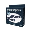 Набір анальних вібраторів, S, M, L, Dream Toys Startroopers Mars синій, 3 шт