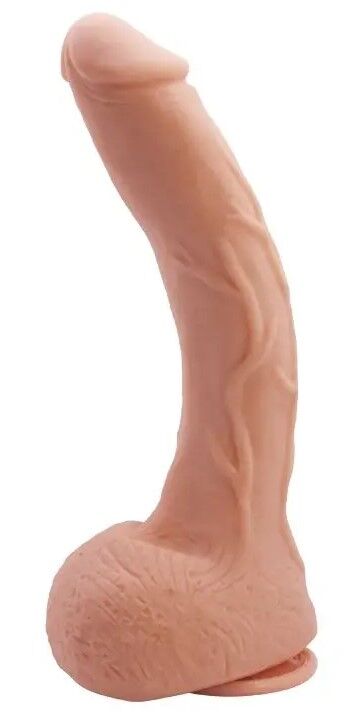 Фалоімітатор на присосці Baile Beautiful JACK 10,2'' Flesh