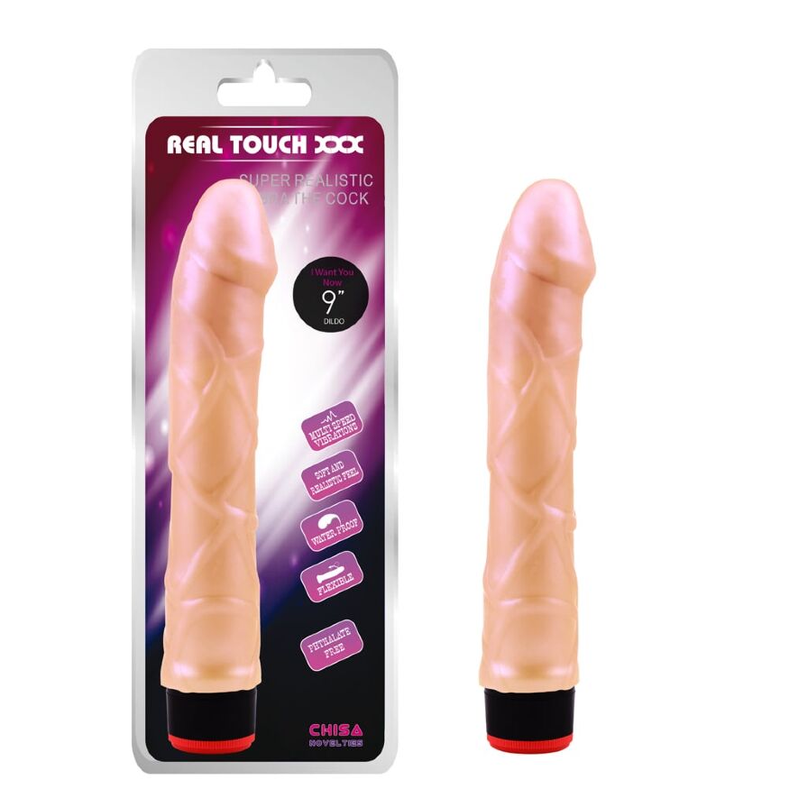 Вибратор реалистик CHISA 9” Vibe Cock - Flesh
