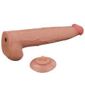 Фаллоимитатор реалистичный гигант Lovetoy беж, 34 х 6.2 см