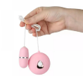 Вибро-яйцо с проводным управлением и 7 режимами вибрации Lilo Pink