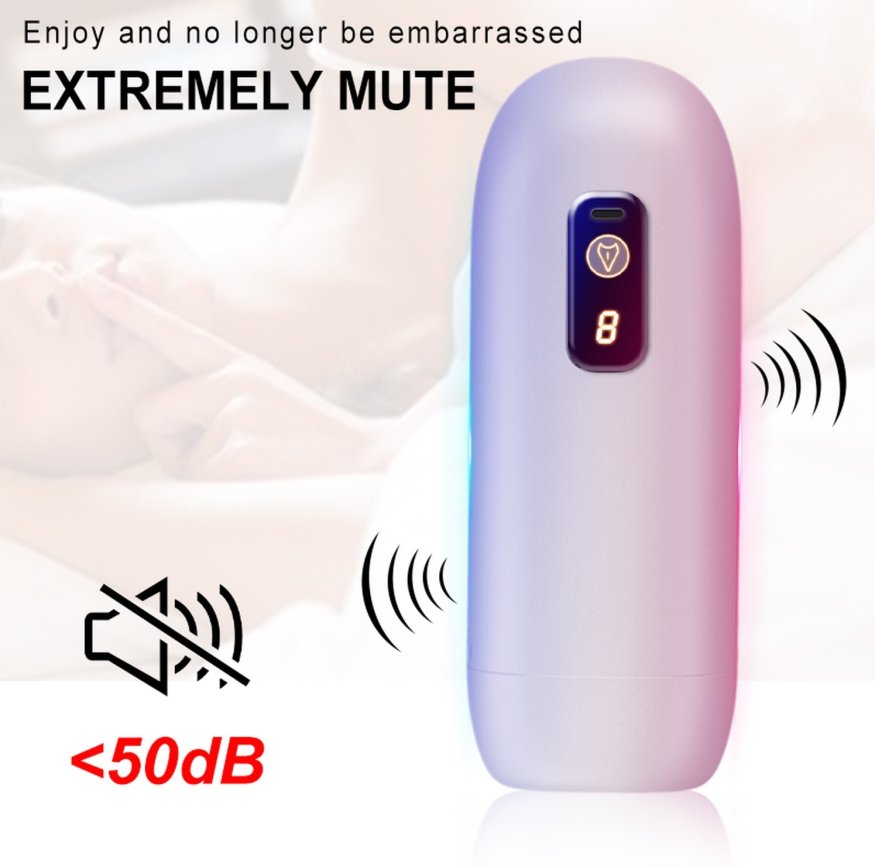 Автоматичний мастурбатор FOX - USB Rechargeable, 8 vibration functions, BS6300068