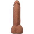 Фаллоимитатор Doc Johnson The Realistic Cock ULTRASKYN - 8 Inch with Balls Caramel