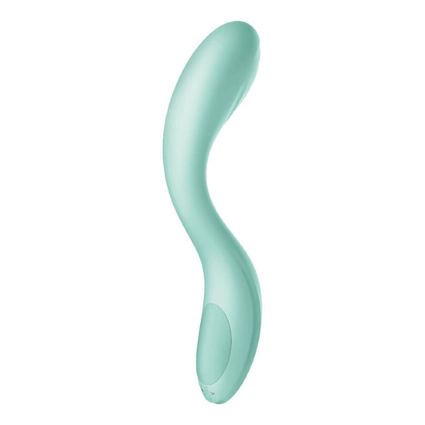 Вібратор із рухомою кулькою Satisfyer Rrrolling Pleasure для точкової стимуляції точки G, м'ятний