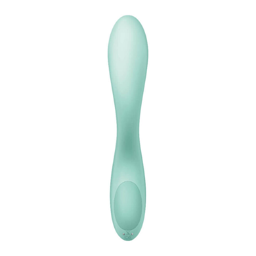 Вібратор із рухомою кулькою Satisfyer Rrrolling Pleasure для точкової стимуляції точки G, м'ятний
