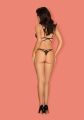 Комплект Obsessive Diyosa set 2-pcs black L/XL