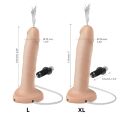 Фаллоимитатор с эффектом семяизвержения реалистичный - L, Strap-On-Me