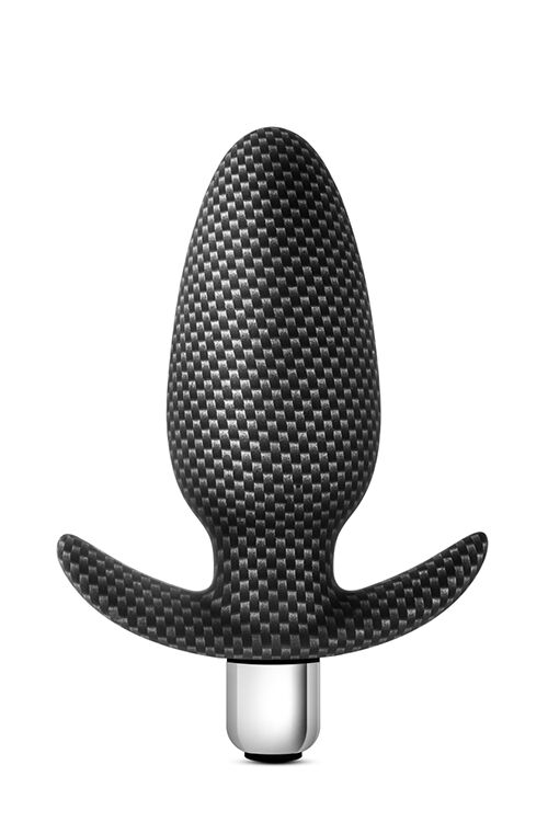 T330554 Анальная пробка с вибрацией 3 в 1 SPARK THROTTLE AV-01 CARBON FIBER